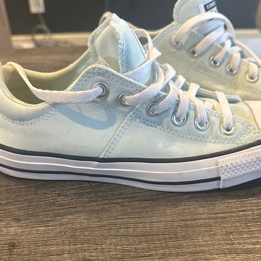 Converse Light Blue All Star Sneakers - Picture 6 of 10